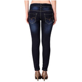 Women's Denim Slim Fit Mid-Waist Jeans