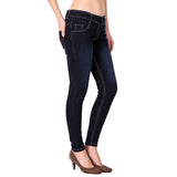 Women's Denim Slim Fit Mid-Waist Jeans